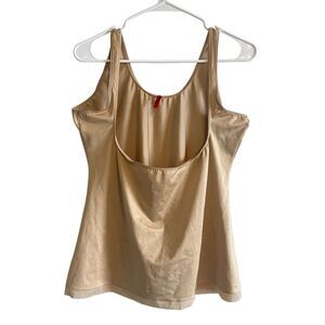 Spanx Open Bust Camisole Shapewear Nude Tank Top Tan Women Plus Size 3X
